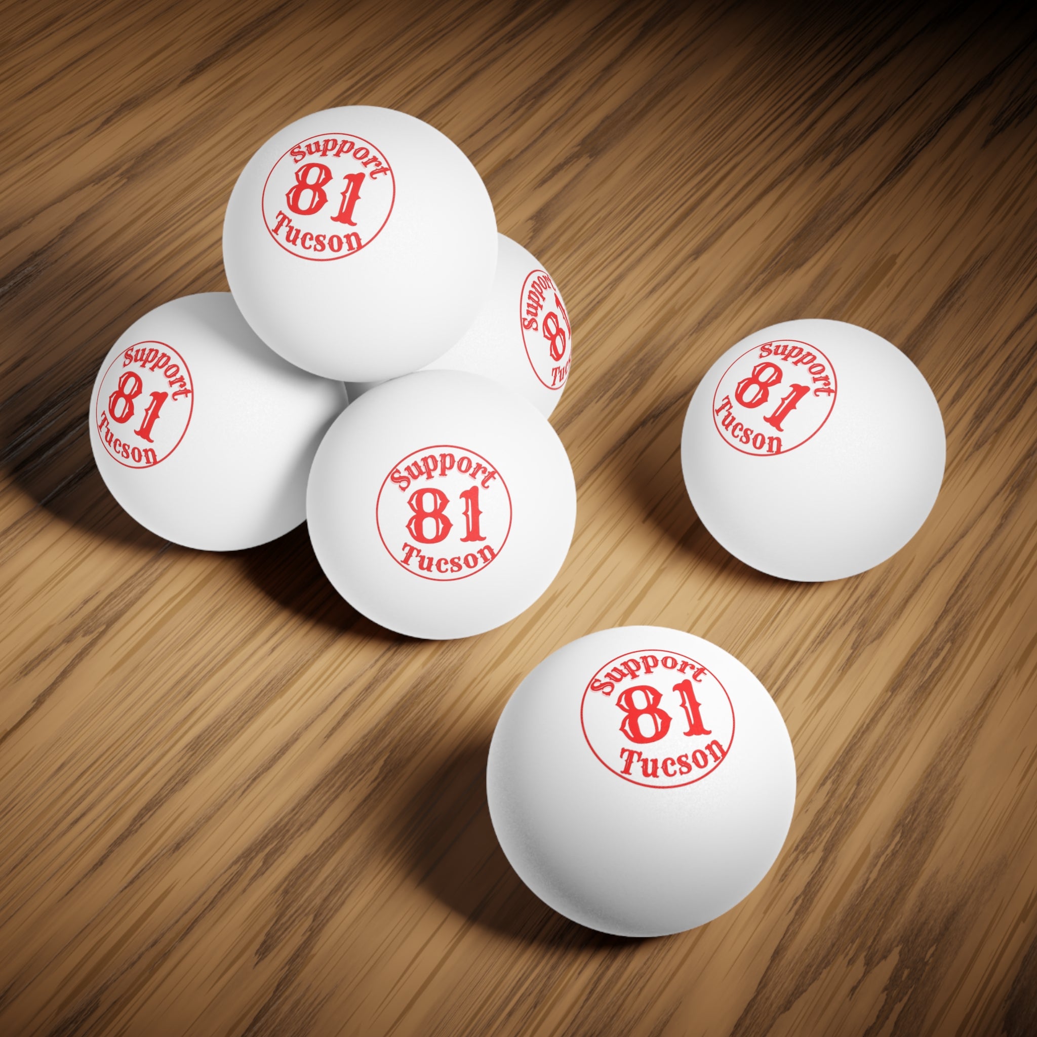 Support Pong Balls, 6 pcs